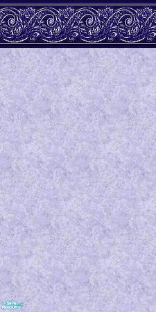 Sims 2 — D2DArabesque Painted - Violet by D2Diamond — Arabesque design on painted wall. In four great colors! - Look for