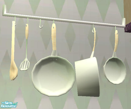 Sims 2 — Imagine Kitchen -Rack by Cloisonne — 