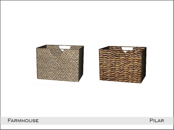 Sims 4 — Pilar Farmhouse Box2 by Pilar — Cheerful flowers and colors for the hall