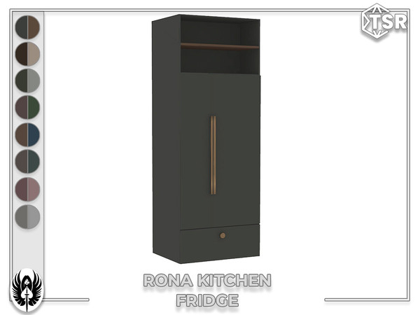 Sims 4 — Rona Nemesis_im - Dream Kitchen Fridge by nemesis_im — Sets of furniture fromRona Kitchen Set includes 10 items