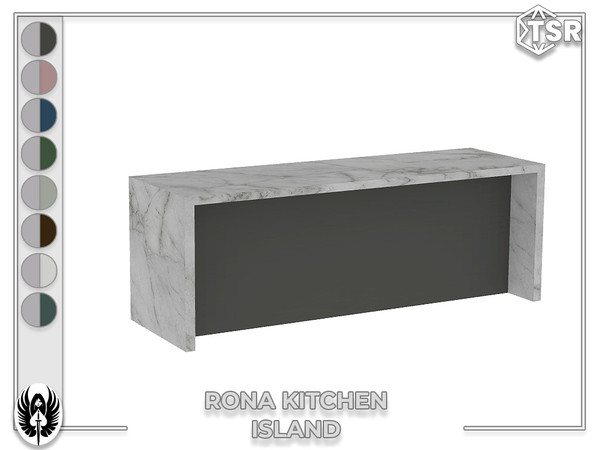 Sims 4 — Nemesis_im - Rona Kitchen Island by nemesis_im — Sets of furniture fromRona Kitchen Set includes 10 items