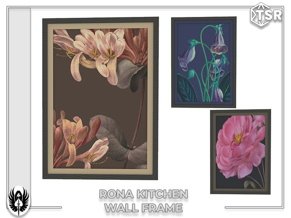 Sims 4 — Nemesis_im - Rona Kitchen Wall Frame by nemesis_im — Sets of furniture fromRona Kitchen Set includes 10 items