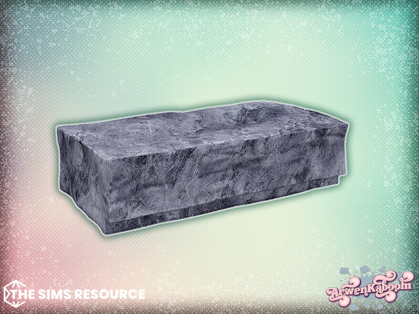 Sims 4 — Arcum - Fireplace Left Side Addon by ArwenKaboom — Base game object in multiple recolors. Find all items by