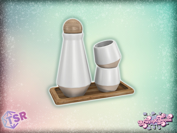 Sims 4 — Skara Tray by ArwenKaboom — Base game object with multiple recolors. You can search all items by typing