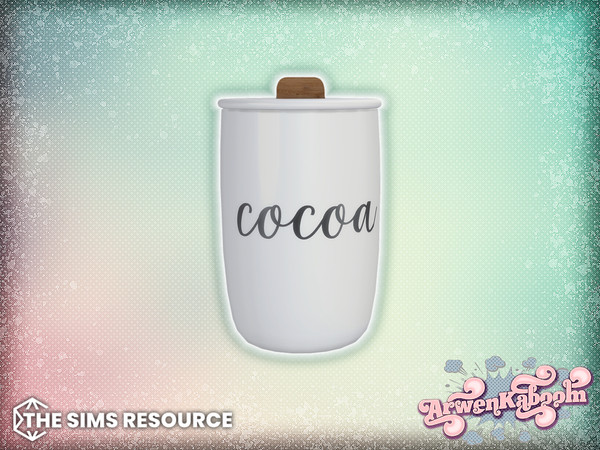 Sims 4 — Arran - Large Jar by ArwenKaboom — Base game object in multiple recolors. Search all items by typing