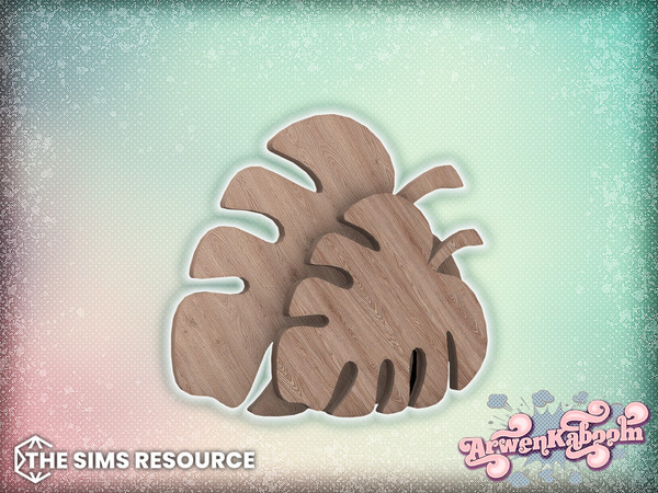 Sims 4 — Arran - Leafy Pot Holders by ArwenKaboom — Base game object in multiple recolors. Search all items by typing