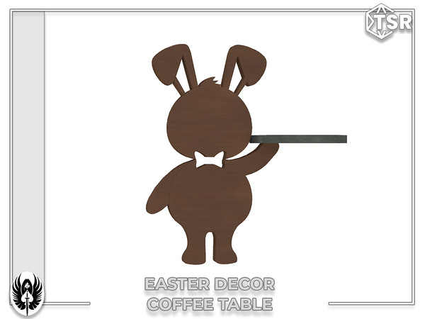 Sims 4 — Nemesis_im - Easter Coffee Table by nemesis_im — Sets of furniture from Easter Decor Set includes 8 items Coffee