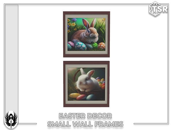 Sims 4 — Nemesis_im - Easter Coffee Small Frames by nemesis_im — Sets of furniture from Easter Decor Set includes 8 items