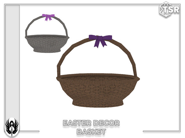 Sims 4 — Nemesis_im - Easter Basket by nemesis_im — Sets of furniture from Easter Decor Set includes 8 items Coffee Table