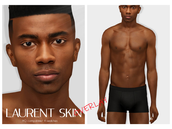 Sims 4 — [PATREON] Laurent Skin Overaly by thisisthem — HQ Compatible ; Overlay (4 swatches) ; Skin Details Category ;