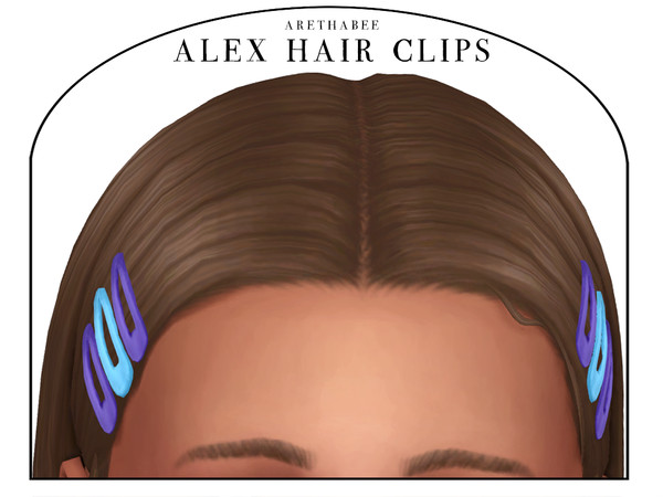 Sims 4 — [arethabee] alex hair pu.package by arethabee — ALEX HAIR - toddler