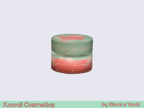 Sims 4 — Kawaii Cosmetics - Hydrating moisturizer by siomisvault — A set full of cute cosmetics for your cute sims! I