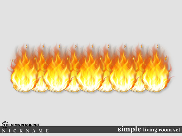 Sims 4 — simple living room set_fireplace fire by NICKNAME_sims4 — simple living room set 11 package files. simple living