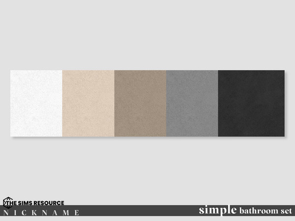 Sims 4 — simple bathroom set_floor by NICKNAME_sims4 — simple bathroom set 12 package files. simple bathroom set_bathtub