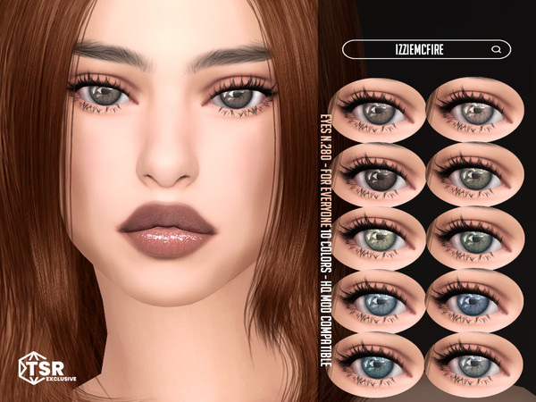 Sims 4 — Eyes N.280 by IzzieMcFire — Stand alone item with thumbnail