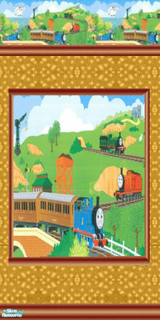 Sims 2 — Best Friends Nursery - Trains - Panel 2 by ead425 — 