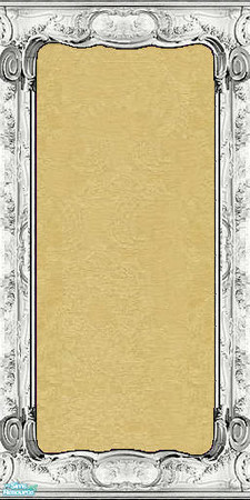 Sims 2 — jsf2FrenchFrameGold by jsf — From jsf Designs exclusively for TSR. This molding is hand drawn. Please do not