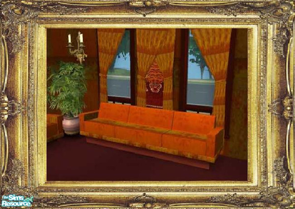Sims 2 — MotherSet - SectionalSofa by The_Unicorn — This set is made specially for my mother, she made the walls and