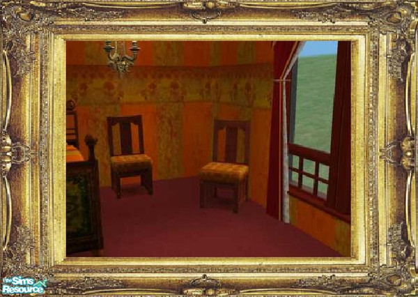 Sims 2 — MotherSet - Chair by The_Unicorn — This set is made specially for my mother, she made the walls and floors and I