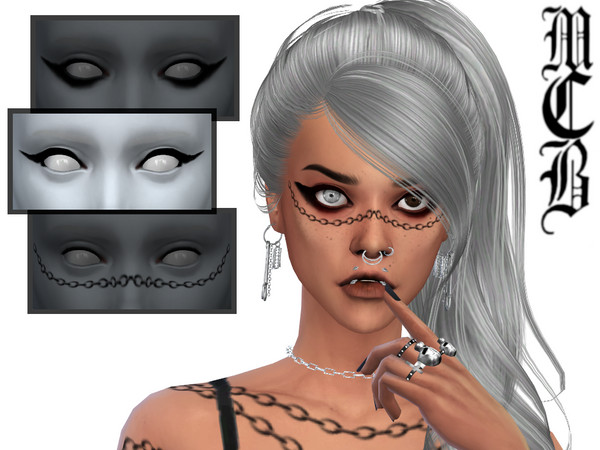 Sims 4 — Janette Eyeliner by MaruChanBe2 — An eyeliner for your cuties.