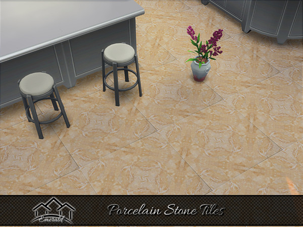 Sims 4 — Porcelain Stone Tiles5 by Emerald — Porcelain Stone Tiles are perfect for any residential projects.