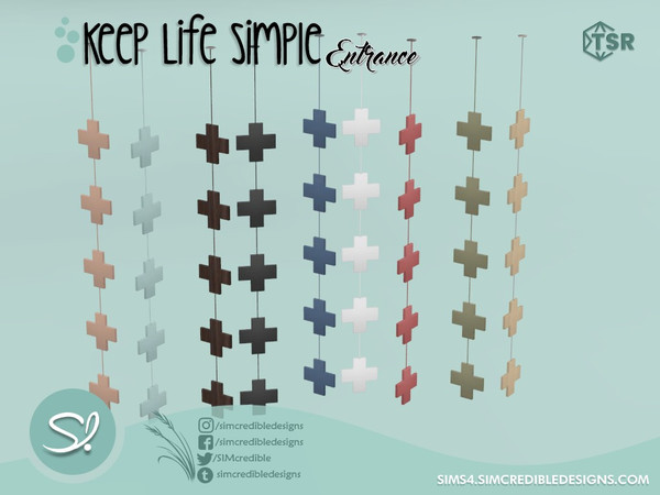 Sims 4 — Keep Life Simple Entrance Plus 1 by SIMcredible! — by SIMcredibledesigns.com available exclusively at TSR 9