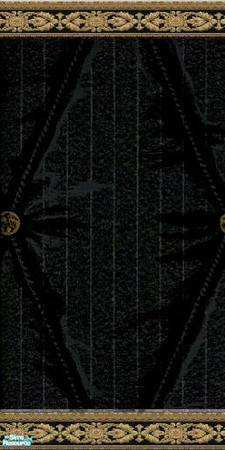 Sims 2 — The Moultrie Set - Wall 2 by bunny8675309 —  A beautiful plush pinstripe buttoned wall