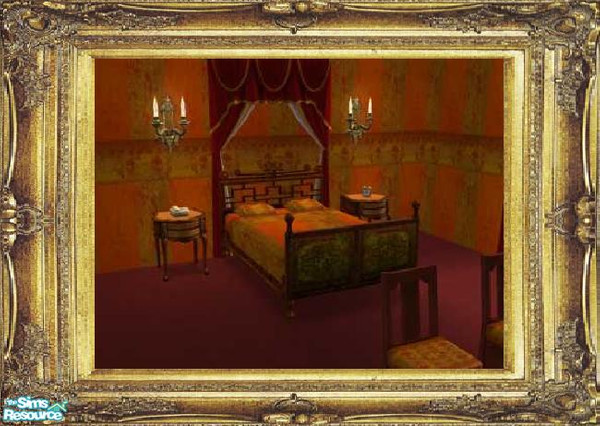 Sims 2 — MotherSet - Bedding by The_Unicorn — This set is made specially for my mother, she made the walls and floors and