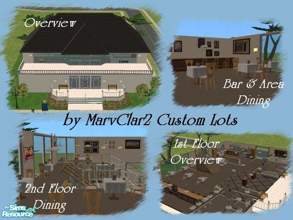 Sims 2 — Mansion on Turtle Creek by marvclar2 — This is the spot to take your honey on a romantic date with great