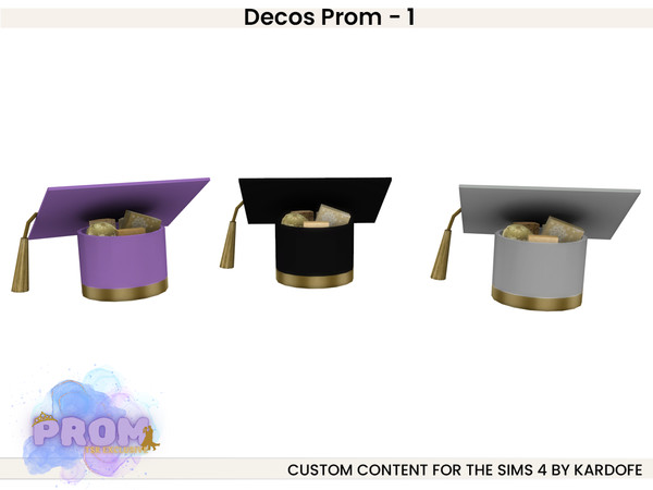 Sims 4 — kardofe_Decos Prom_Gift box by kardofe — First part of a set of decorations to decorate a beautiful graduation