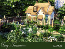 Sims 4 — FAIRY'S TREASURE (no cc) by EveSimsArt — This house belonged to a little fairy; having to travel very far, she