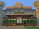 Sims 4 — Ristoria Chaos Pannetera by OVERLORD_CHAOS — the #ristoria #chaos #pannetera is a gorgeous art deco restaurant