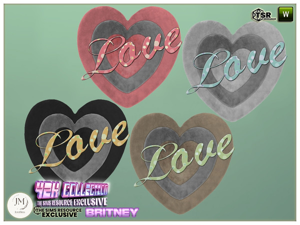 Sims 4 — y2k britney rug by jomsims — Transform your space with the Y2K Britney Bedroom set,