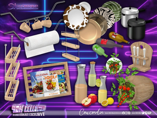 Sims 4 — Concordia Tomato plant by SIMcredible! — Back in 2003 when we started to create for the sims, we found a