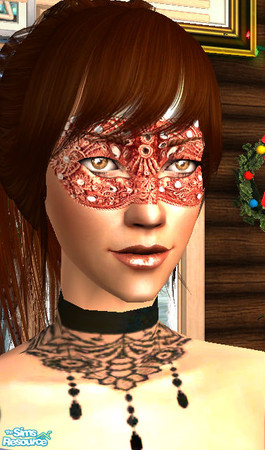 Sims 2 — Carnival Set - 5ac17713 Carnival 2 by FrozenStarRo — A carnival mask for your sims ladies, maybe for a Halloween
