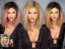 Sims 4 — Honey Hairstyle by Cazy — Long bob hairstyle for Teen to Elder