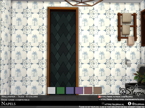 Sims 4 — Napels by Silerna — - Basegame compatible