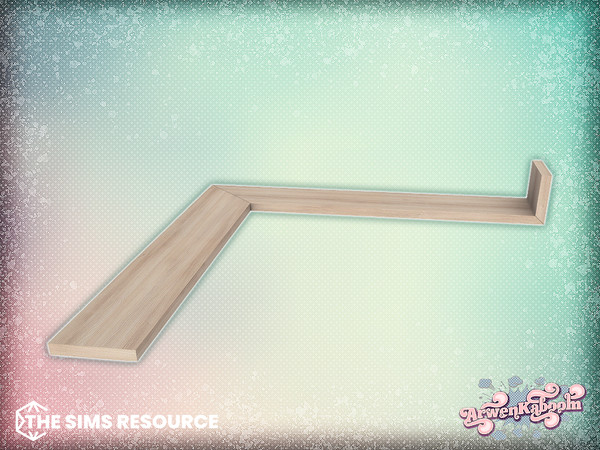 Sims 4 — Offish - Corner Shelf by ArwenKaboom — New set featuring office cozy home office corner. All items are base game