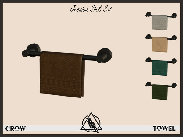 Sims 4 — Towel by Crownar — Desing by Crow
