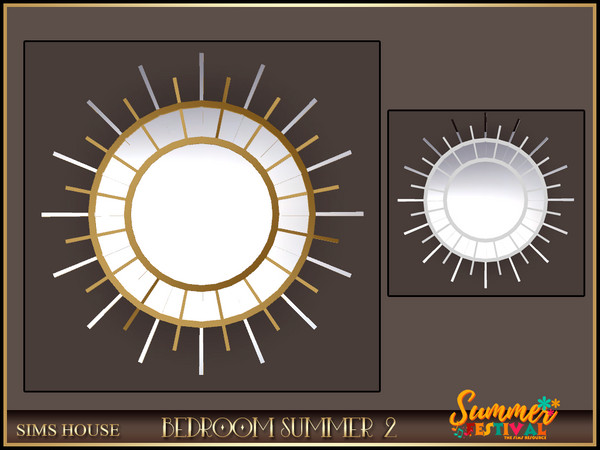 Sims 4 — [Sims House]HYDRANGEA FLOWERS IN A VASE.BEDROOM SUMMER 2 by Sims_House — BEDROOM SUMMER 2