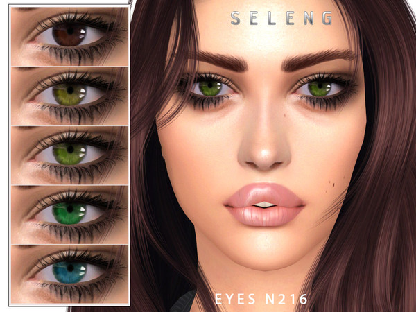 Sims 4 — Eyes N216 by Seleng — The eyes has 13 colours and HQ compatible. Allowed for toddler, infant, child, teen, young