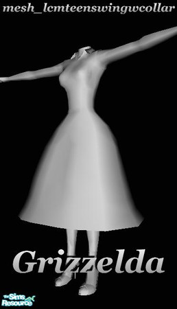 Sims 2 — mesh_lcmteenswingwcollar by Grizzelda — This is teh teen version by request. I've modified it to work for teens,