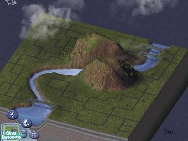 Sims 2 — White Water Landing by cat3cm — To be able to use the entire hood, as with any of my hoods,, you must download