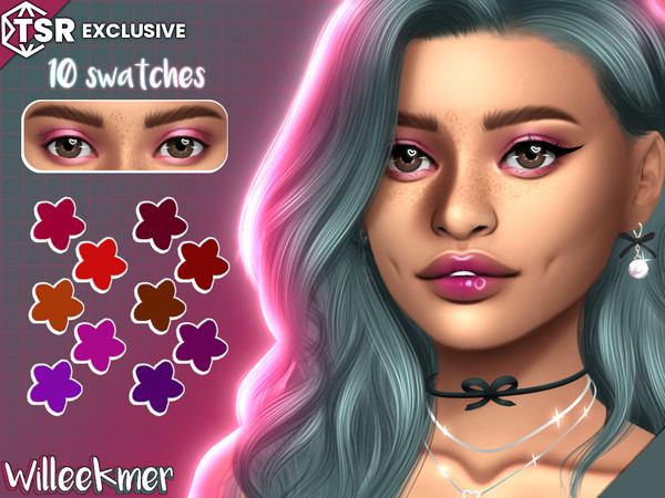 Sims 4 — Simple Eyeshadow - Everyday Makeup Set by Willeekmer — BGC