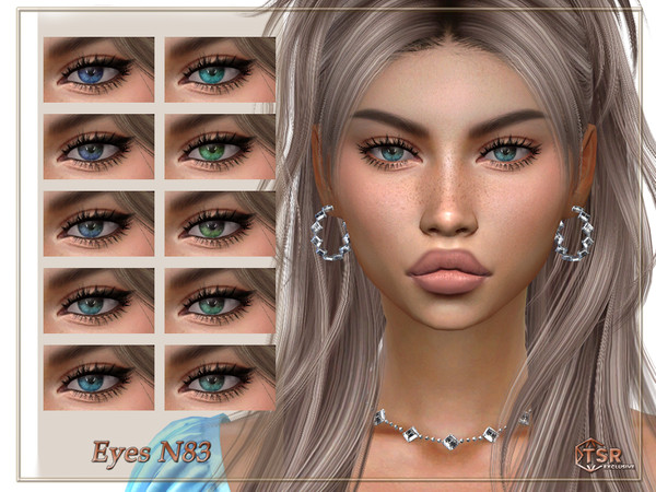 Sims 4 — Eyes N83 by Layla — Previews were made using HQ Mod