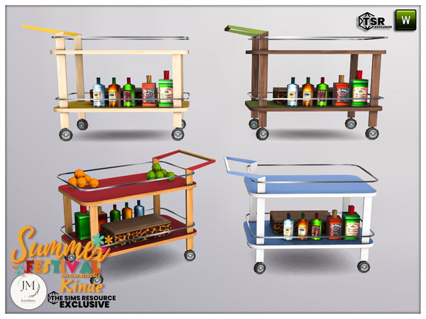 Sims 4 — Summer festival Kinae bedroom deco char by jomsims — summer festival kinae, the bedroom.