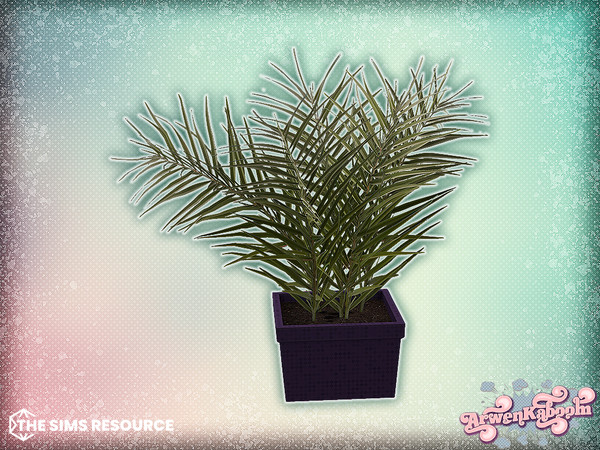 Sims 4 — Cozy Cave - Plant 3 by ArwenKaboom — New living room set with more of a MM feel to it and a retro vibe. Find all