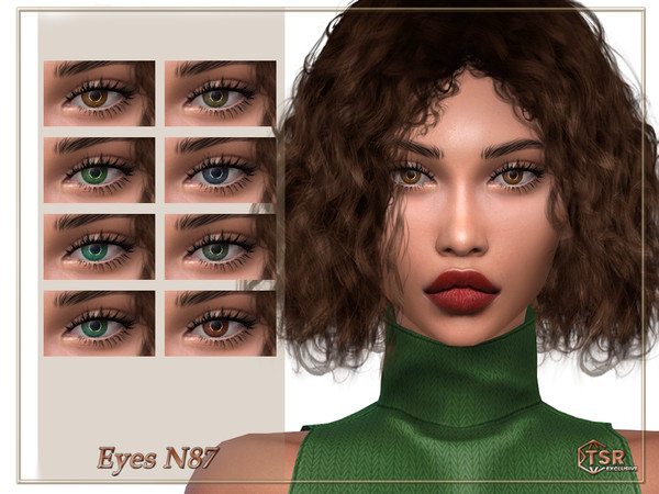 Sims 4 — Eyes N87 by Layla — Previews were made using HQ Mod