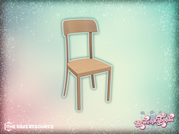 Sims 4 — Dinnoir - Dinning Chair by ArwenKaboom — Quaint and romantic dinner set. Find all items by searching
