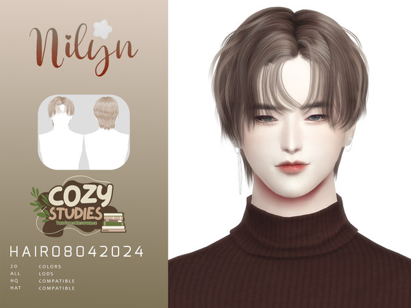 Sims 4 — Cozy Studies 08042024 by Nilyn — esh by Nilyn